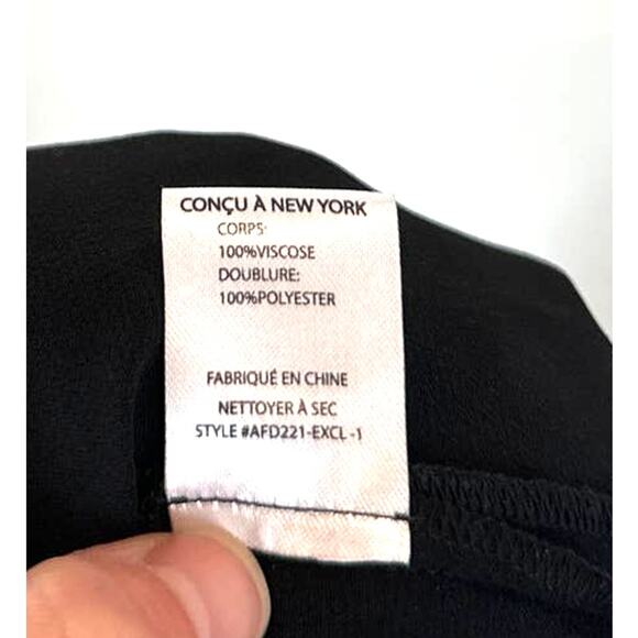 Intermix Women's Claire Crepe Satin Maxi Gown Size 8 Black Halter Formal Luxury - Picture 11 of 11